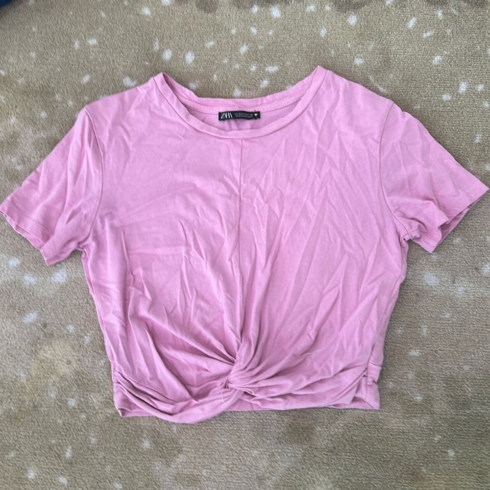 Zara knot top